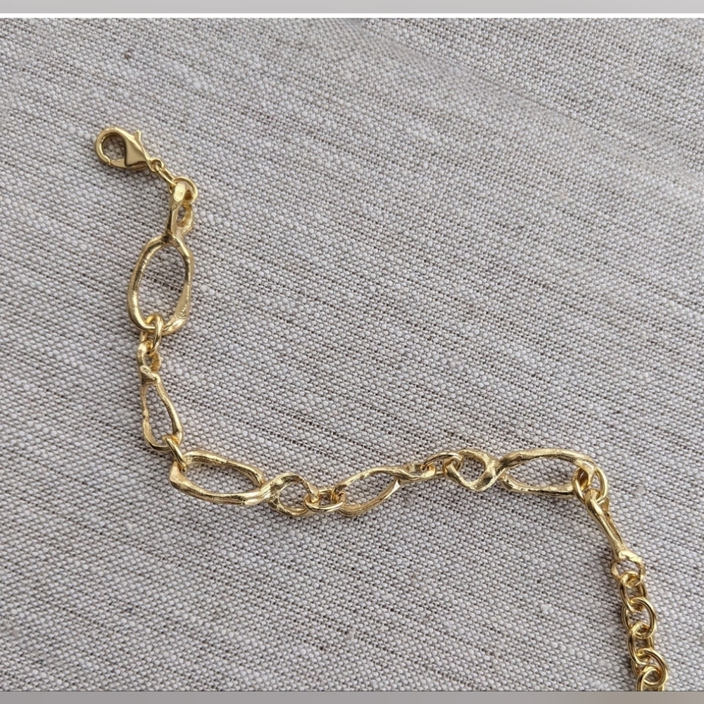 Lingua Nigra Small Favors Link Sculptured Bracelet - Picture 3 of 5